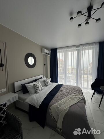 

Квартира-студия, 28 м², 2 кровати
