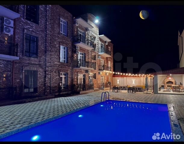

1-к. квартира, 55 м², 2 кровати