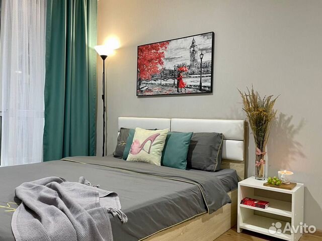 

Квартира-студия, 24 м², 2 кровати