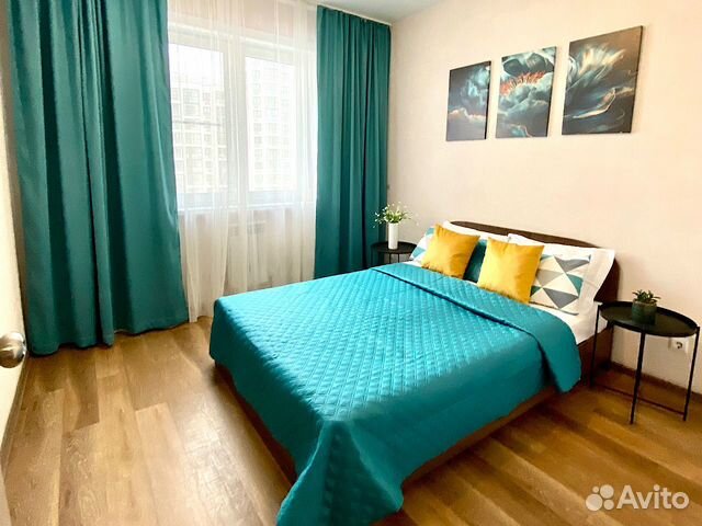 

1-к. квартира, 50 м², 2 кровати