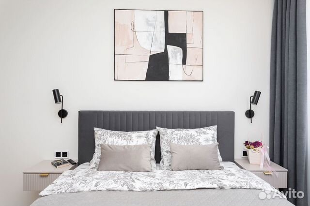 

1-к. квартира, 45 м², 2 кровати