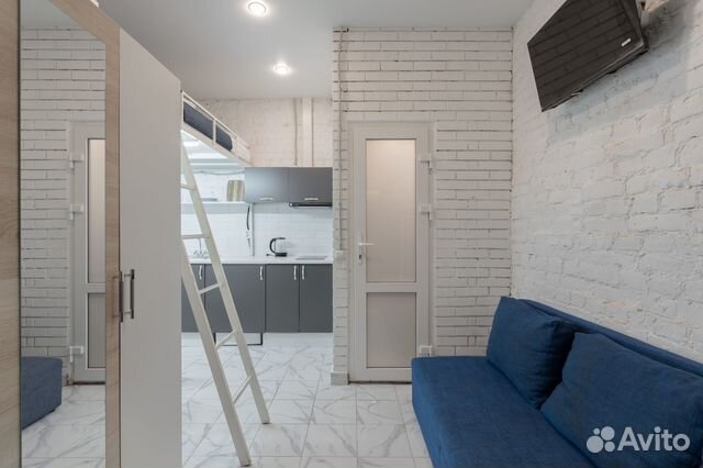

Квартира-студия, 14 м², 2 кровати