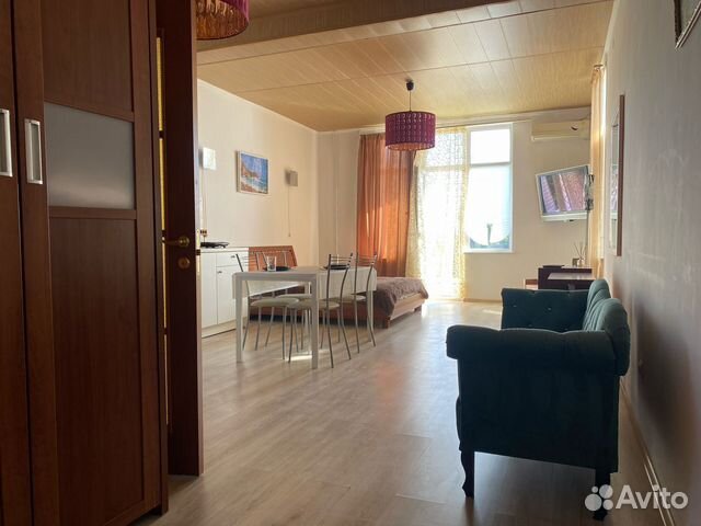 

Квартира-студия, 43 м², 2 кровати