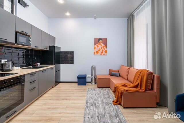 

Квартира-студия, 33 м², 2 кровати