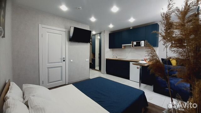 

Квартира-студия, 27 м², 2 кровати