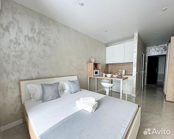 

Квартира-студия, 21 м², 2 кровати