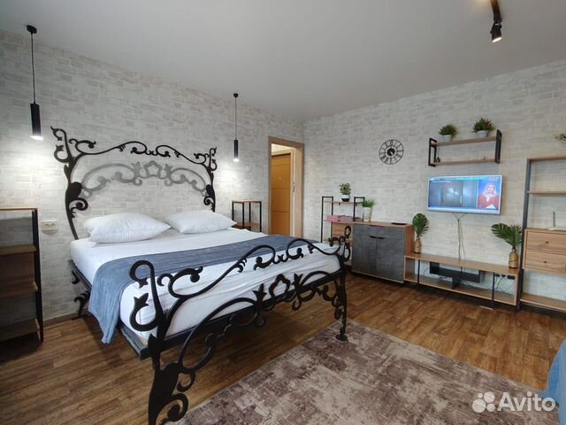 

1-к. квартира, 37 м², 2 кровати