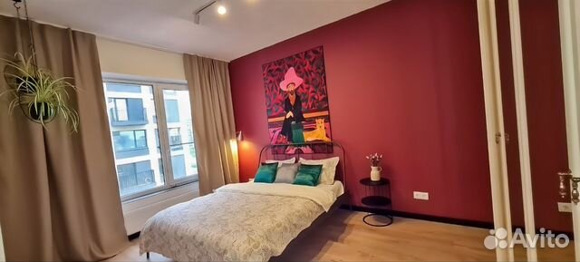 

1-к. квартира, 44 м², 2 кровати