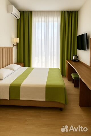 

Квартира-студия, 23 м², 2 кровати