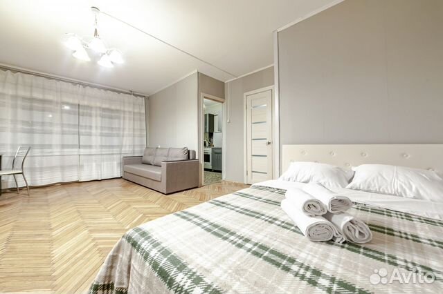 

1-к. квартира, 36 м², 2 кровати