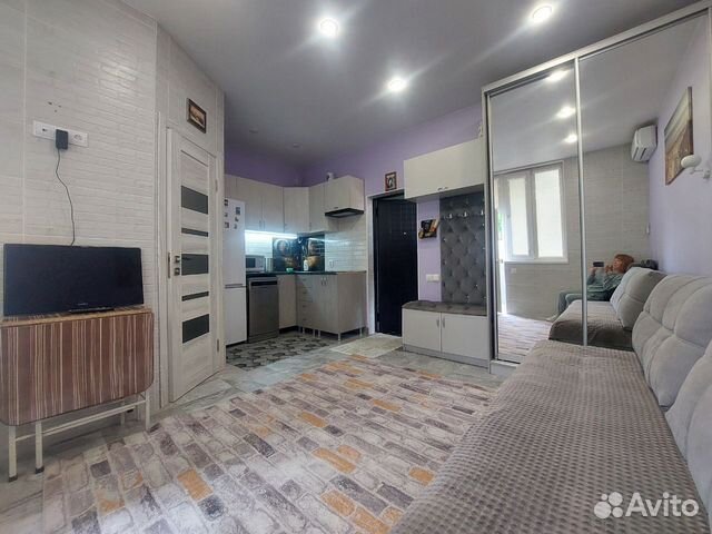 

Квартира-студия, 20 м², 2 кровати