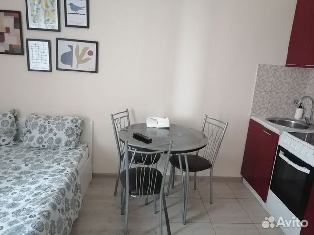 

Квартира-студия, 25 м², 2 кровати