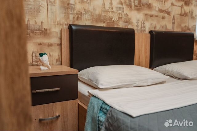

1-к. квартира, 61 м², 2 кровати