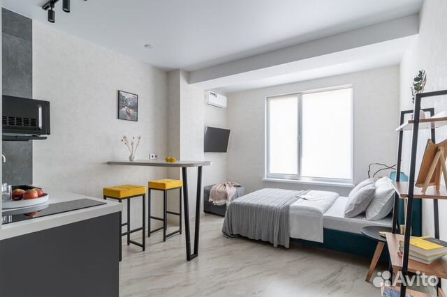 

Квартира-студия, 25 м², 2 кровати