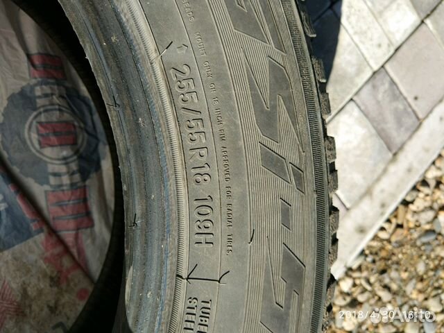 Шины toyo 255*55R18 109H