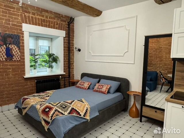 

Квартира-студия, 23 м², 2 кровати