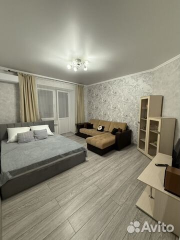 

1-к. квартира, 44 м², 3 кровати