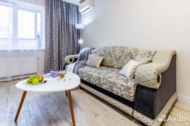 

1-к. квартира, 44 м², 2 кровати