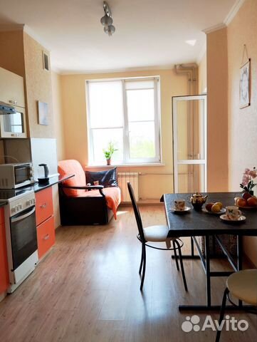 

1-к. квартира, 53 м², 3 кровати
