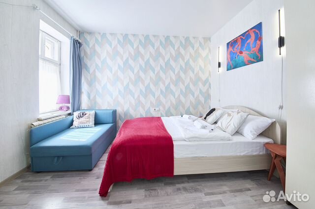 

Квартира-студия, 23,5 м², 2 кровати