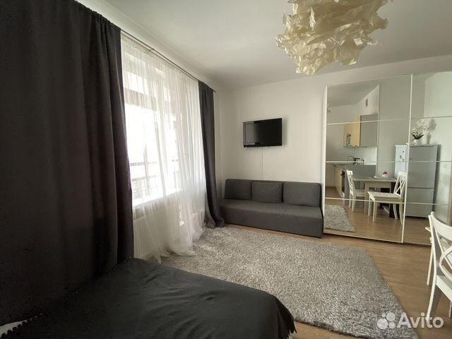 

Квартира-студия, 25 м², 3 кровати
