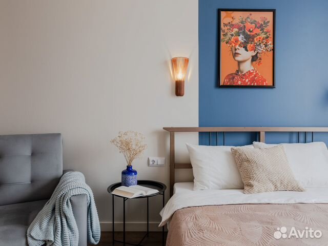 

1-к. квартира, 38 м², 2 кровати
