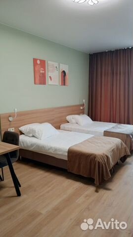 

Квартира-студия, 50,7 м², 2 кровати