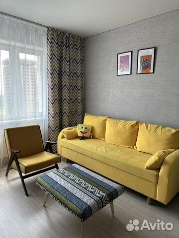 

1-к. квартира, 57 м², 2 кровати