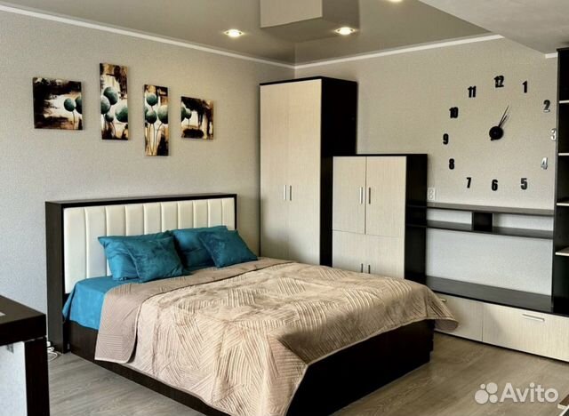 

Квартира-студия, 35 м², 1 кровать