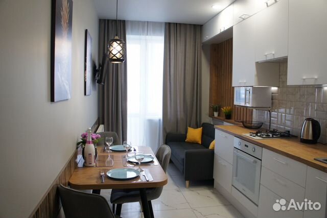 

1-к. квартира, 42 м², 3 кровати