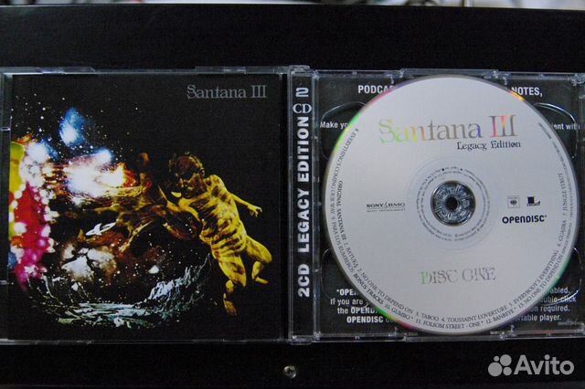 Santana 3 Legasy Edition 2CD сантана диски