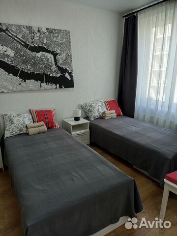 

Квартира-студия, 24 м², 2 кровати