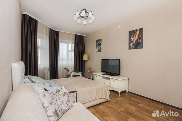 

1-к. квартира, 38,6 м², 2 кровати