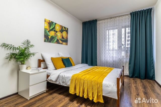 

2-к. квартира, 60 м², 2 кровати