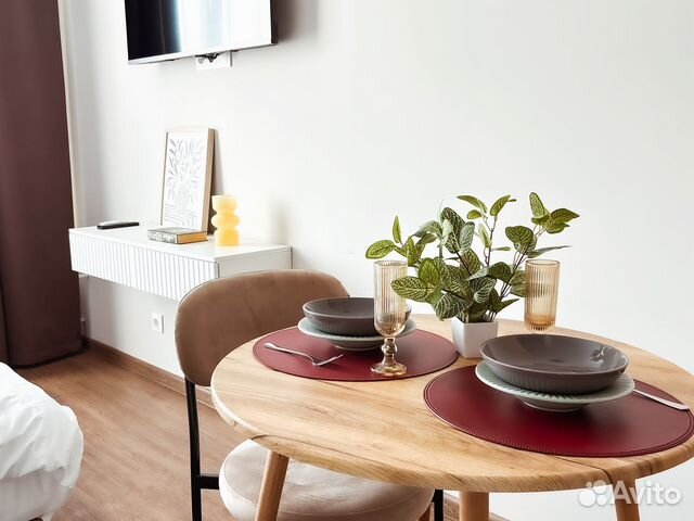 

Квартира-студия, 22 м², 2 кровати