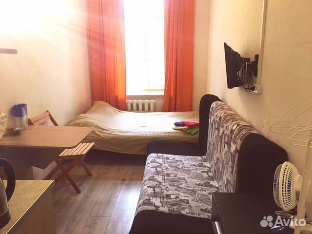 

Квартира-студия, 15 м², 2 кровати