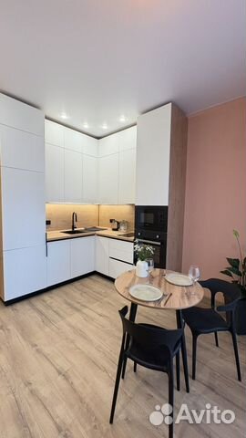 

Квартира-студия, 39 м², 2 кровати