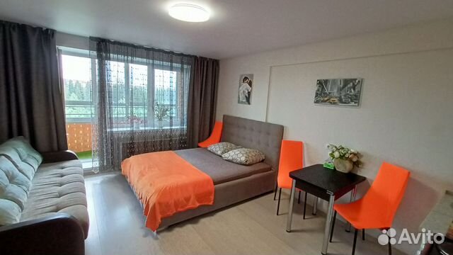 

Квартира-студия, 29 м², 2 кровати