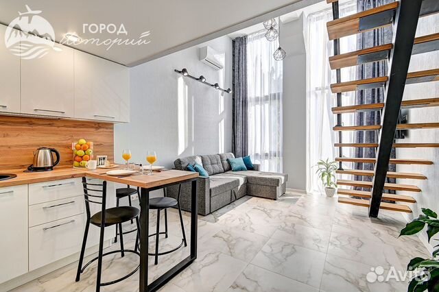 

Квартира-студия, 45 м², 3 кровати