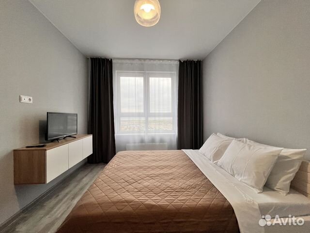 

1-к. квартира, 42 м², 2 кровати