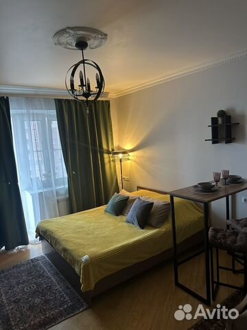 

Квартира-студия, 30 м², 1 кровать