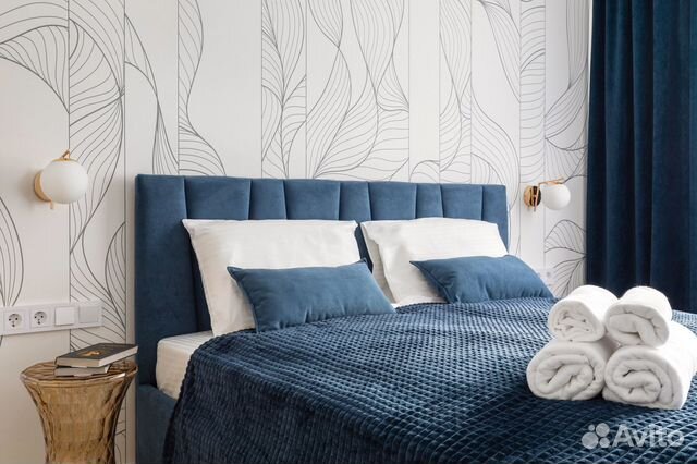 

1-к. квартира, 43 м², 2 кровати