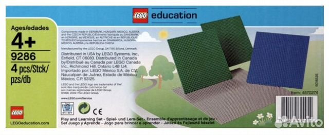 Lego Education PreSchool 9286 Строительные пластин