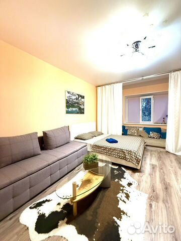 

1-к. квартира, 45 м², 2 кровати