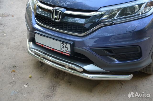 Защита переднего бампера Honda CR-V 2013 Хонда црв
