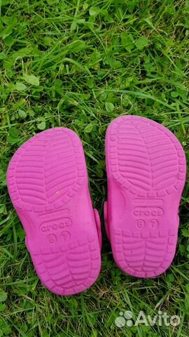 Crocs 6/7 детские пляжные тапочки Crocs 6/7 детские пляжные тапочки