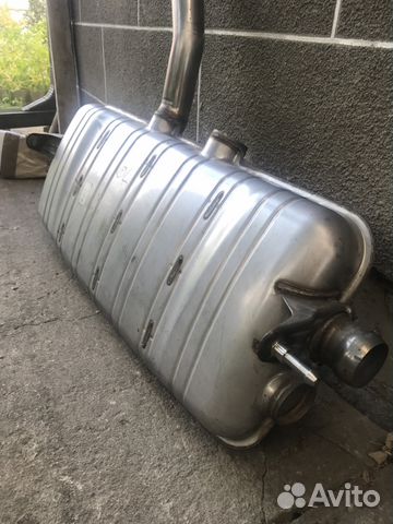 Выхлопная система от Порше Кайен 958 оригинал