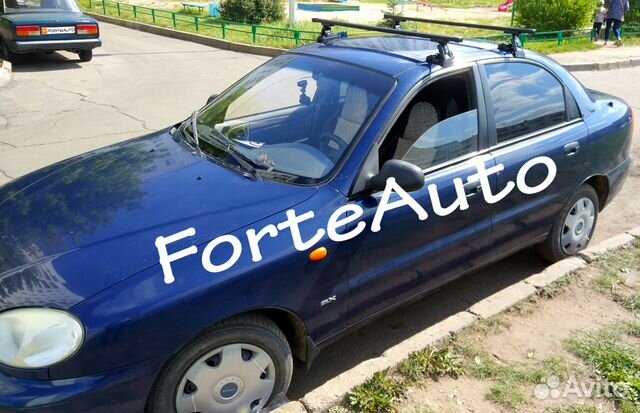 Багажник на крышу для автомобиля Шевроле Ланос