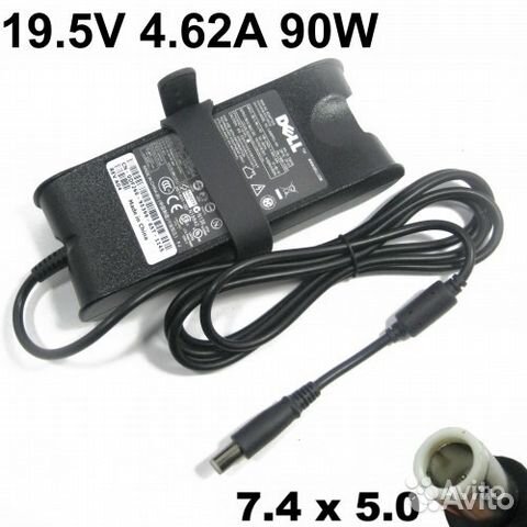 Блок питания для ноутбука Dell 19.5v 4.62a 90w Блок питания для ноутбука Dell 19.5v 4.62a 90w