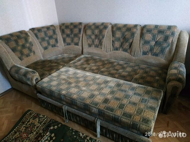 Угловой диван и кресло Угловой диван и кресло